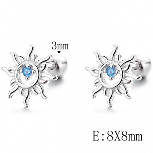 BC Wholesale 925 Sterling Silver Jewelry Earrings Good Quality Earrings NO.#925SJ8EA5416