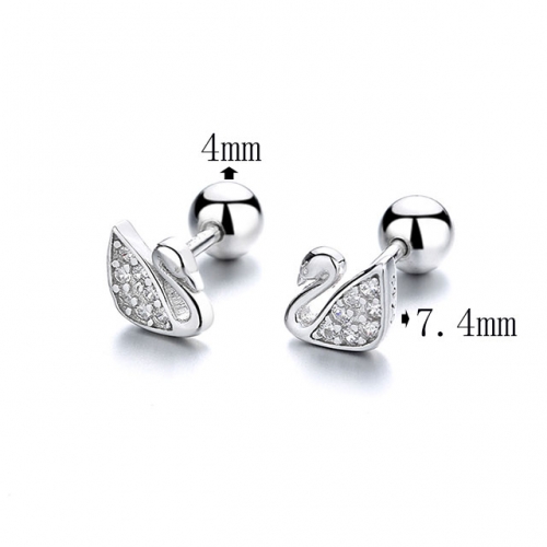 BC Wholesale 925 Sterling Silver Jewelry Earrings Good Quality Earrings NO.#925SJ8EA3315