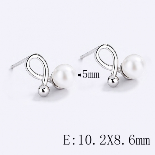 BC Wholesale 925 Sterling Silver Jewelry Earrings Good Quality Earrings NO.#925SJ8EA5717