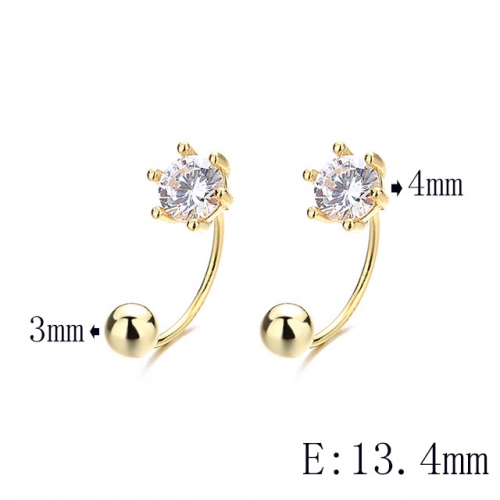 BC Wholesale 925 Sterling Silver Jewelry Earrings Good Quality Earrings NO.#925SJ8EA2918