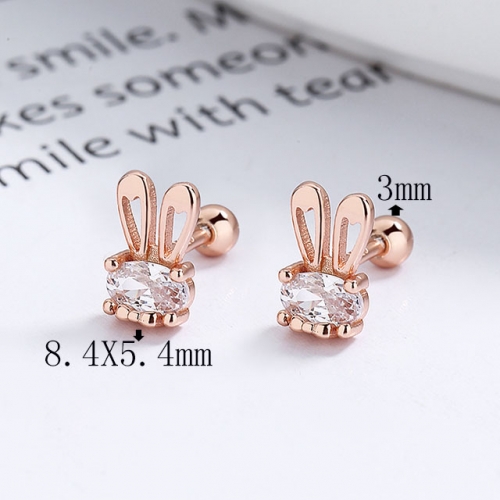 BC Wholesale 925 Sterling Silver Jewelry Earrings Good Quality Earrings NO.#925SJ8E1A052