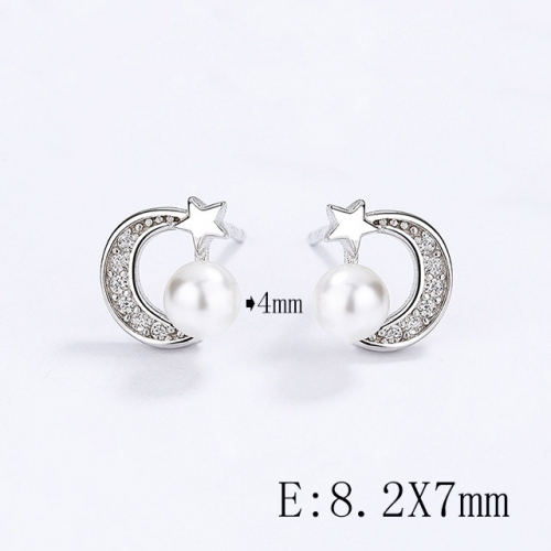 BC Wholesale 925 Sterling Silver Jewelry Earrings Good Quality Earrings NO.#925SJ8EA5311