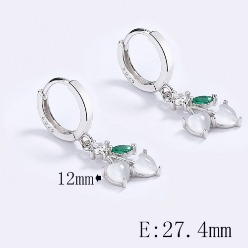 BC Wholesale 925 Sterling Silver Jewelry Earrings Good Quality Earrings NO.#925SJ8EA5406
