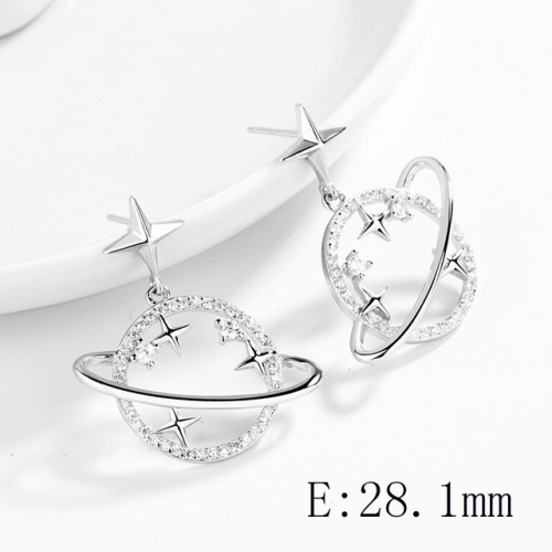 BC Wholesale 925 Sterling Silver Jewelry Earrings Good Quality Earrings NO.#925SJ8EA231