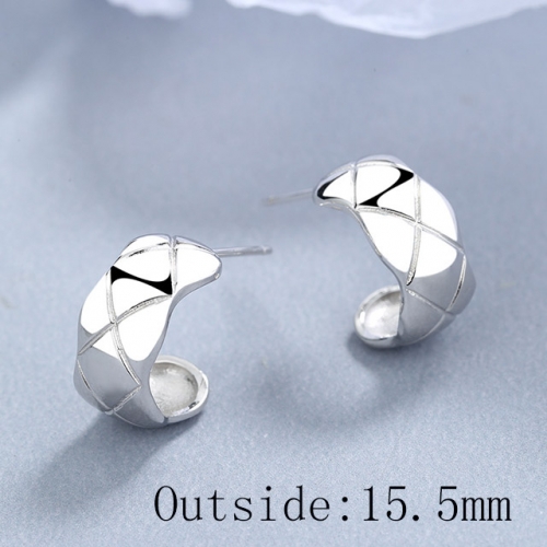 BC Wholesale 925 Sterling Silver Jewelry Earrings Good Quality Earrings NO.#925SJ8EA3114