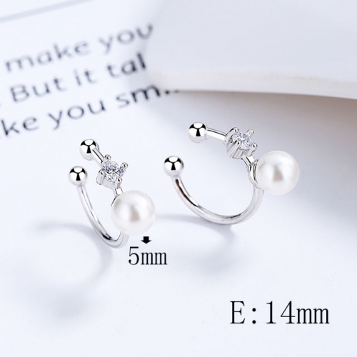 BC Wholesale 925 Sterling Silver Jewelry Earrings Good Quality Earrings NO.#925SJ8EA4804