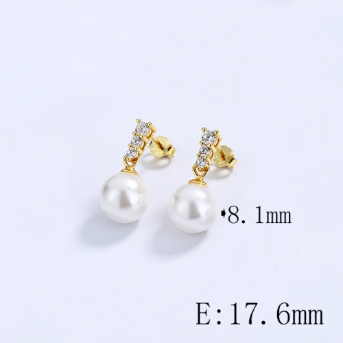 BC Wholesale 925 Sterling Silver Jewelry Earrings Good Quality Earrings NO.#925SJ8E1A4009