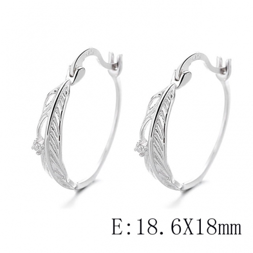 BC Wholesale 925 Sterling Silver Jewelry Earrings Good Quality Earrings NO.#925SJ8EA103