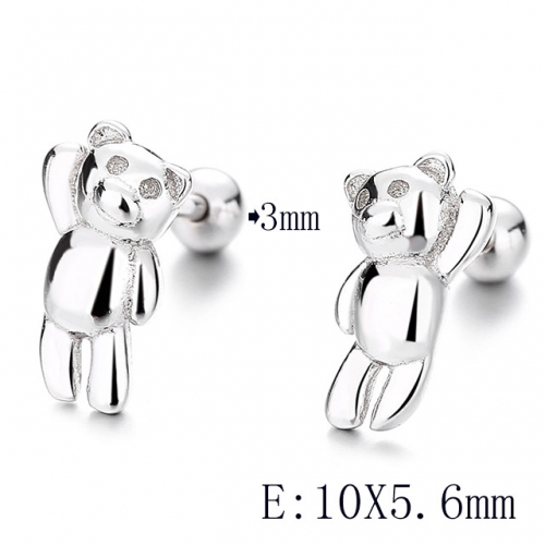 BC Wholesale 925 Sterling Silver Jewelry Earrings Good Quality Earrings NO.#925SJ8EA5012