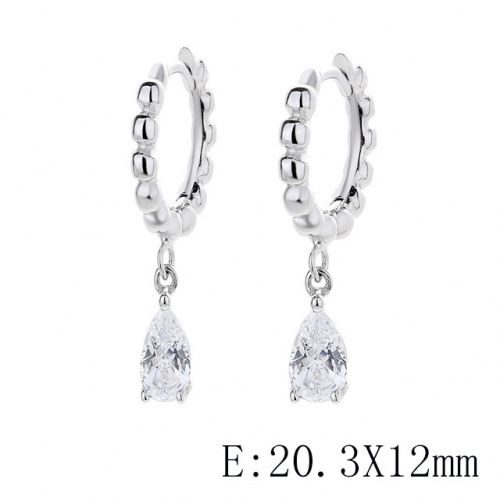 BC Wholesale 925 Sterling Silver Jewelry Earrings Good Quality Earrings NO.#925SJ8EA144