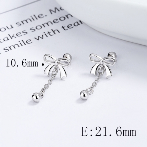 BC Wholesale 925 Sterling Silver Jewelry Earrings Good Quality Earrings NO.#925SJ8EA5612