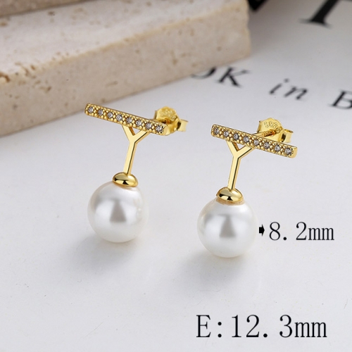 BC Wholesale 925 Sterling Silver Jewelry Earrings Good Quality Earrings NO.#925SJ8E1A0214