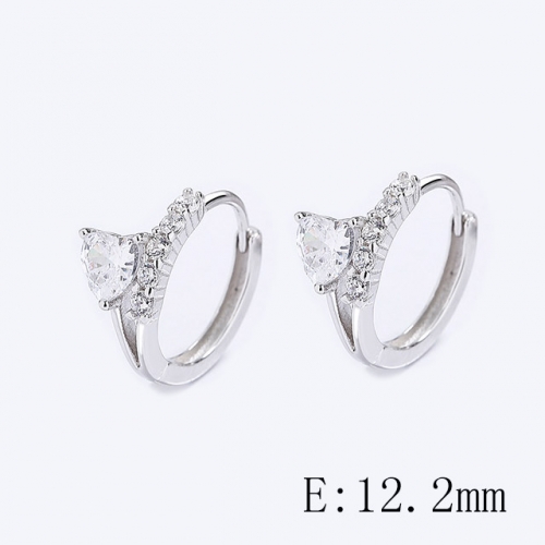 BC Wholesale 925 Sterling Silver Jewelry Earrings Good Quality Earrings NO.#925SJ8EA0812