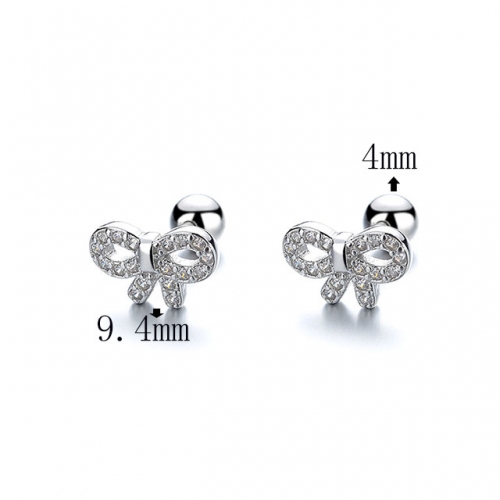 BC Wholesale 925 Sterling Silver Jewelry Earrings Good Quality Earrings NO.#925SJ8EA4215