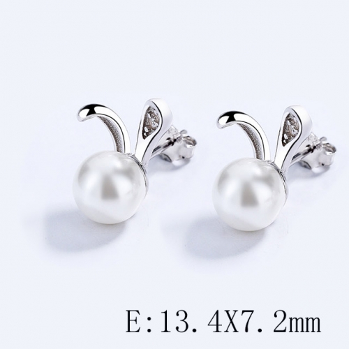 BC Wholesale 925 Sterling Silver Jewelry Earrings Good Quality Earrings NO.#925SJ8EG0303