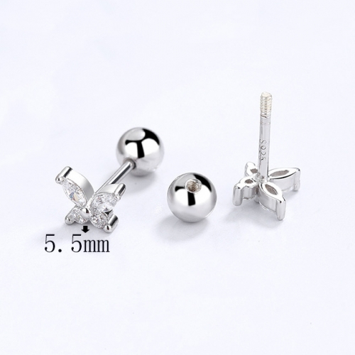 BC Wholesale 925 Sterling Silver Jewelry Earrings Good Quality Earrings NO.#925SJ8EA3314
