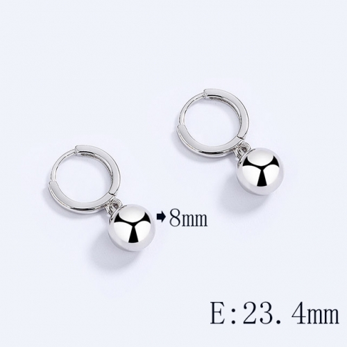 BC Wholesale 925 Sterling Silver Jewelry Earrings Good Quality Earrings NO.#925SJ8EA5617