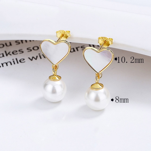 BC Wholesale 925 Sterling Silver Jewelry Earrings Good Quality Earrings NO.#925SJ8EA2212