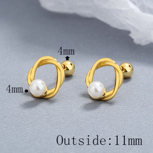 BC Wholesale 925 Sterling Silver Jewelry Earrings Good Quality Earrings NO.#925SJ8E1A177