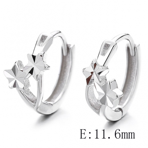BC Wholesale 925 Sterling Silver Jewelry Earrings Good Quality Earrings NO.#925SJ8EA0816