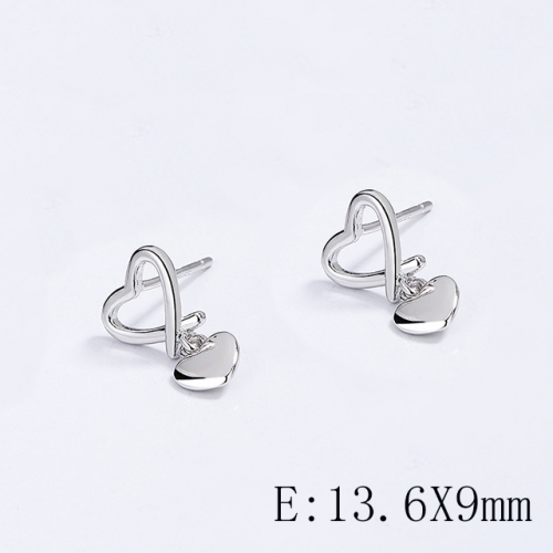 BC Wholesale 925 Sterling Silver Jewelry Earrings Good Quality Earrings NO.#925SJ8EA5606