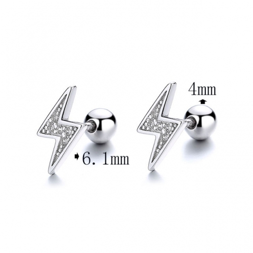 BC Wholesale 925 Sterling Silver Jewelry Earrings Good Quality Earrings NO.#925SJ8EA4708