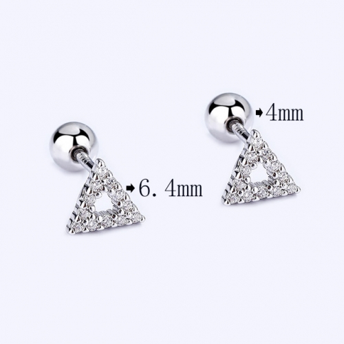 BC Wholesale 925 Sterling Silver Jewelry Earrings Good Quality Earrings NO.#925SJ8EA4710