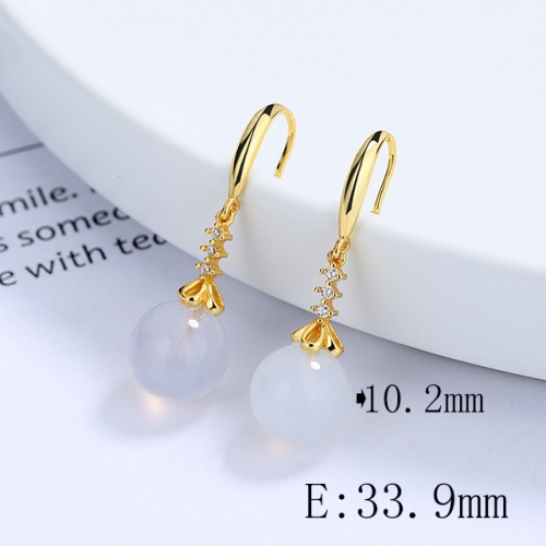 BC Wholesale 925 Sterling Silver Jewelry Earrings Good Quality Earrings NO.#925SJ8E8A3912