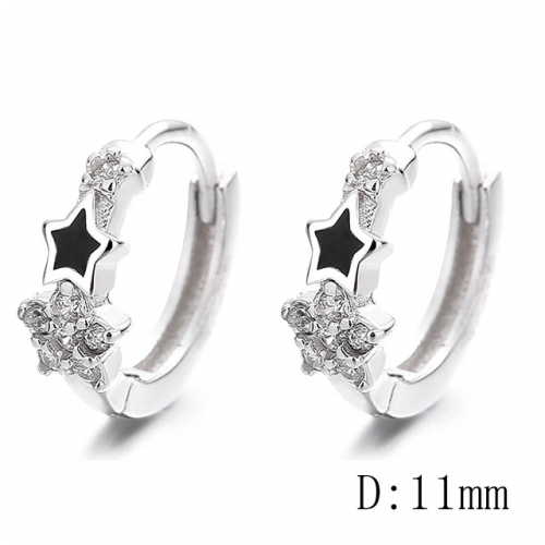 BC Wholesale 925 Sterling Silver Jewelry Earrings Good Quality Earrings NO.#925SJ8EA6009