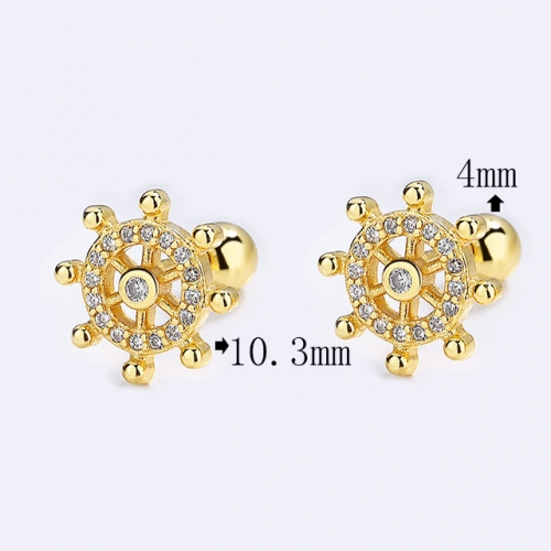 BC Wholesale 925 Sterling Silver Jewelry Earrings Good Quality Earrings NO.#925SJ8E1A114