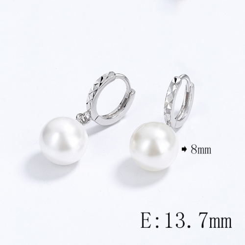 BC Wholesale 925 Sterling Silver Jewelry Earrings Good Quality Earrings NO.#925SJ8EA366