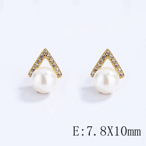 BC Wholesale 925 Sterling Silver Jewelry Earrings Good Quality Earrings NO.#925SJ8E1A4602
