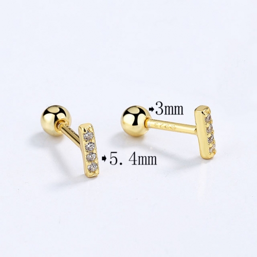 BC Wholesale 925 Sterling Silver Jewelry Earrings Good Quality Earrings NO.#925SJ8E3A189