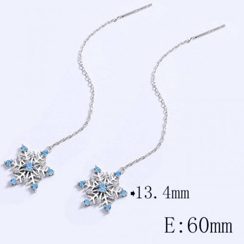 BC Wholesale 925 Sterling Silver Jewelry Earrings Good Quality Earrings NO.#925SJ8EA4909