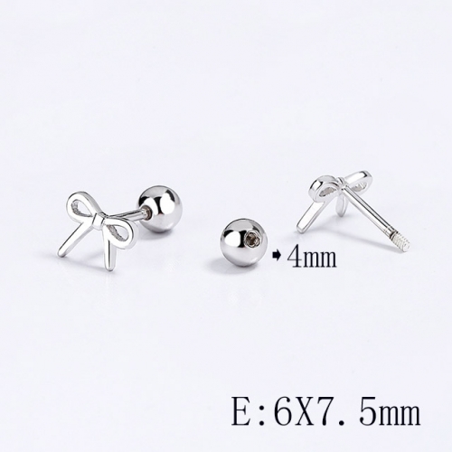 BC Wholesale 925 Sterling Silver Jewelry Earrings Good Quality Earrings NO.#925SJ8EA5903