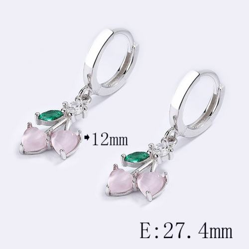 BC Wholesale 925 Sterling Silver Jewelry Earrings Good Quality Earrings NO.#925SJ8E2A5406