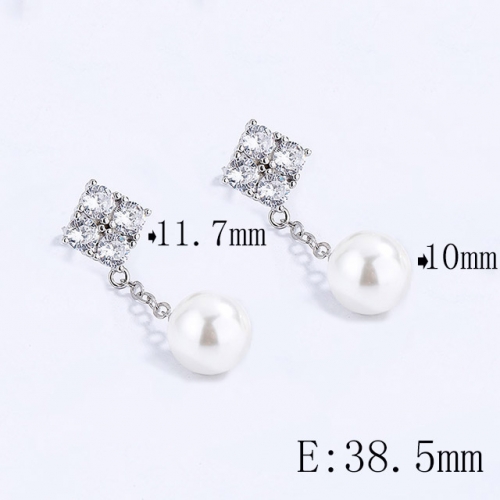 BC Wholesale 925 Sterling Silver Jewelry Earrings Good Quality Earrings NO.#925SJ8EA5901