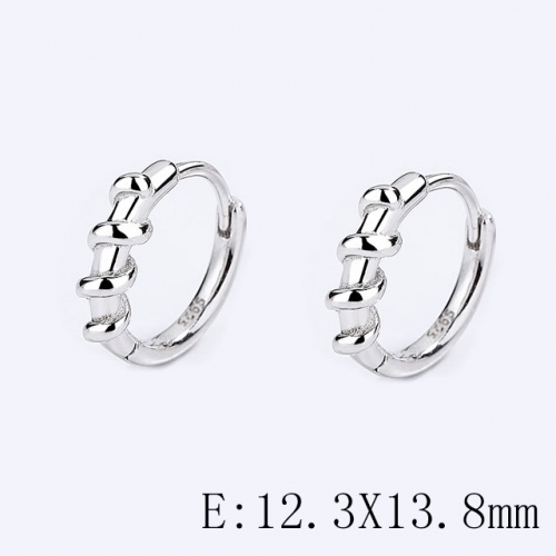 BC Wholesale 925 Sterling Silver Jewelry Earrings Good Quality Earrings NO.#925SJ8EA6003