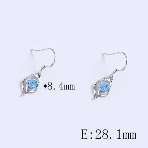 BC Wholesale 925 Sterling Silver Jewelry Earrings Good Quality Earrings NO.#925SJ8E2A286
