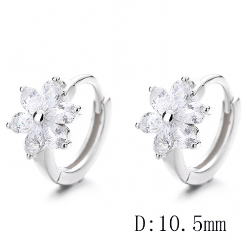 BC Wholesale 925 Sterling Silver Jewelry Earrings Good Quality Earrings NO.#925SJ8EA5614