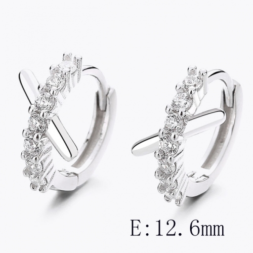 BC Wholesale 925 Sterling Silver Jewelry Earrings Good Quality Earrings NO.#925SJ8EA6104