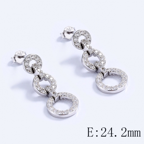 BC Wholesale 925 Sterling Silver Jewelry Earrings Good Quality Earrings NO.#925SJ8EA4619