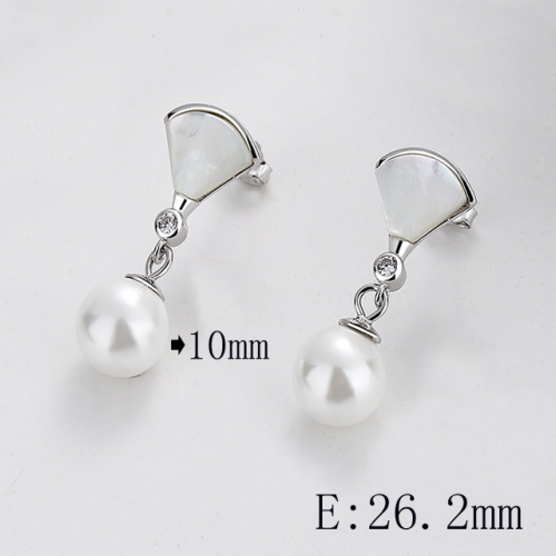 BC Wholesale 925 Sterling Silver Jewelry Earrings Good Quality Earrings NO.#925SJ8E1A0112