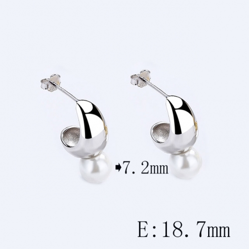 BC Wholesale 925 Sterling Silver Jewelry Earrings Good Quality Earrings NO.#925SJ8EA448