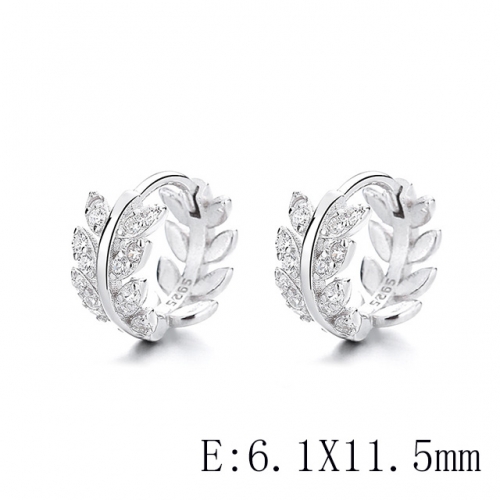 BC Wholesale 925 Sterling Silver Jewelry Earrings Good Quality Earrings NO.#925SJ8EA065