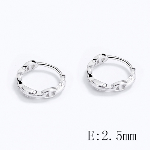 BC Wholesale 925 Sterling Silver Jewelry Earrings Good Quality Earrings NO.#925SJ8EA3509