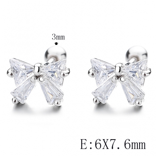 BC Wholesale 925 Sterling Silver Jewelry Earrings Good Quality Earrings NO.#925SJ8EA063