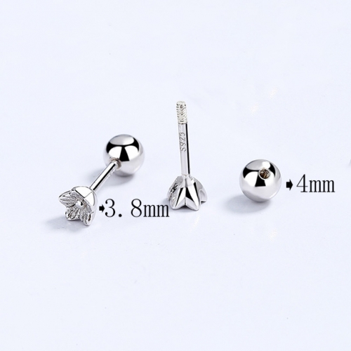 BC Wholesale 925 Sterling Silver Jewelry Earrings Good Quality Earrings NO.#925SJ8EA3620