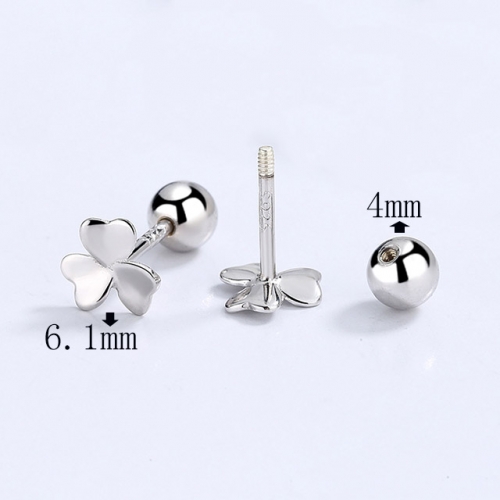 BC Wholesale 925 Sterling Silver Jewelry Earrings Good Quality Earrings NO.#925SJ8EA4012