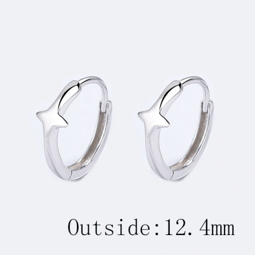 BC Wholesale 925 Sterling Silver Jewelry Earrings Good Quality Earrings NO.#925SJ8EA6010